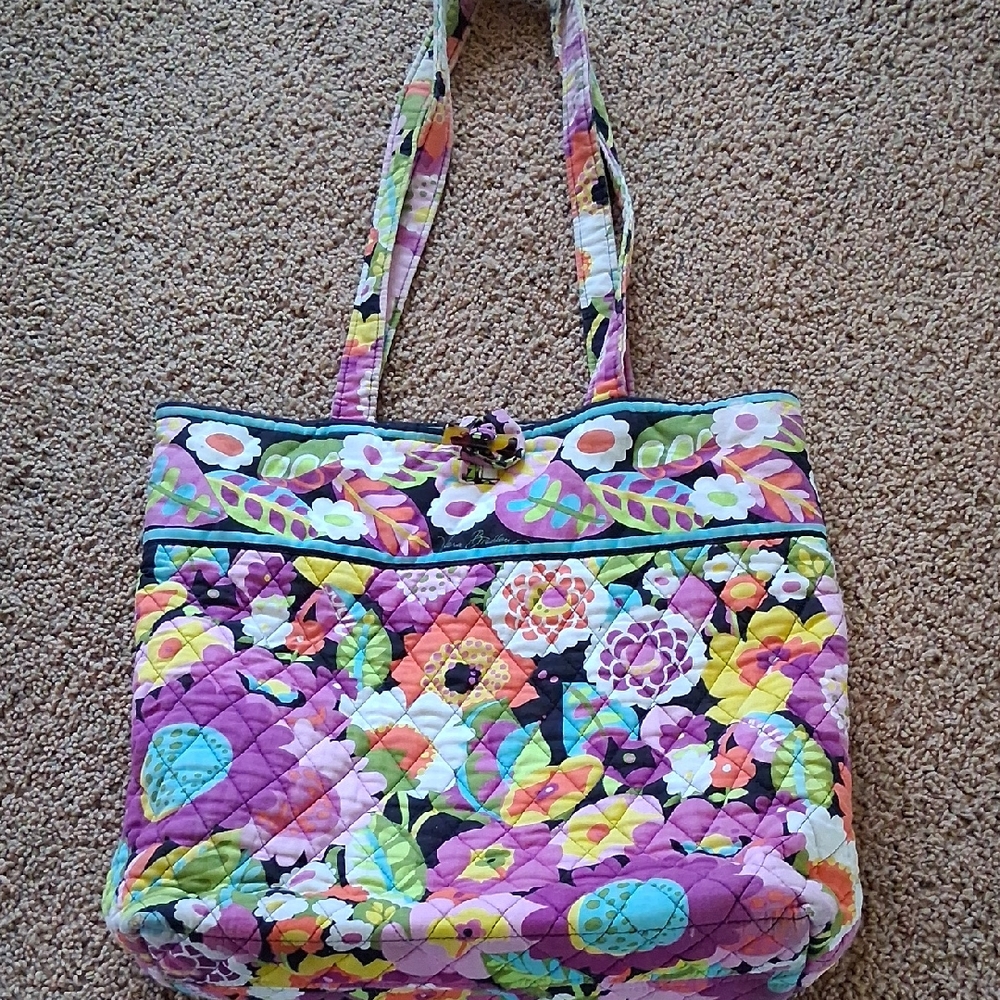 Vera Bradley Multicolor Floral Tote